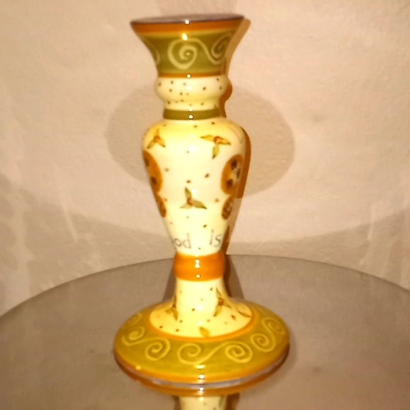 Simple Life Butterfly Single Taper Candleholder - Picture 4 of 9